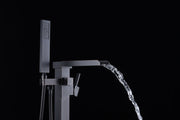 Anzzi FS-AZ0059 Union Series 2-Handle Freestanding Tub Faucet with Hand Shower Oil Rubbed Bronze - view 5