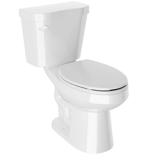 Anzzi TL-AZ070 Garden 12 in. Two-Piece 1.28 GPF Siphon Elongated Toilet with Soft Close Seat - view 2