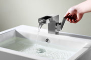 Anzzi KF-AZ127 Zhona Series Single Hole Single-Handle Low-Arc Bathroom Faucet in Brushed Nickel - view 3