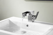 Anzzi KF-AZ127 Zhona Series Single Hole Single-Handle Low-Arc Bathroom Faucet in Brushed Nickel - view 4