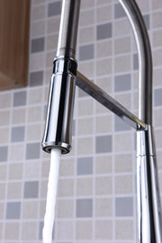 Anzzi KF-AZ188CH Apollo Single Handle Pull-Down Sprayer Kitchen Faucet in Polished Chrome - view 7