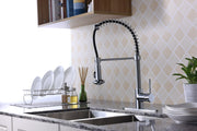 Anzzi KF-AZ194 Step Single Handle Pull-Down Sprayer Kitchen Faucet Polished Chrome - view 2