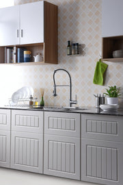 Anzzi KF-AZ194 Step Single Handle Pull-Down Sprayer Kitchen Faucet Polished Chrome - view 3