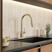 Anzzi KF-AZ701 Modern 16 in. 1-Handle Touchless Pull-Down Kitchen Faucet with Motion Sensor and Dual Spray Modes - view 4