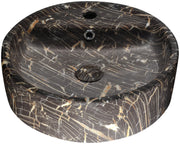 Anzzi LS-AZ258 Rhapsody Series Ceramic Vessel Sink in Neolith Marble Finish - view 2