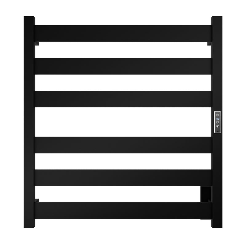 Anzzi TW-AZ023MBK Note 6-Bar Wall Mounted Electric Towel Warmer Rack - view 3