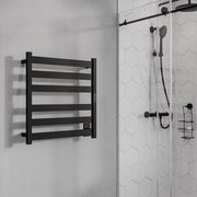 Anzzi TW-AZ023MBK Note 6-Bar Wall Mounted Electric Towel Warmer Rack - view 6