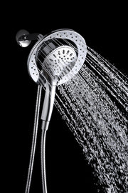 Anzzi SH-AZ067CH Valkyrie Retro-Fit 3-Spray Patterns with 7.48 in. Wall Mounted Dual Shower Heads with Magnetic - view 2