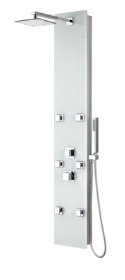 Anzzi SP-AZ029 Rhaus Series 60 in. 6-Jetted Full Body Shower Panel with Heavy Rain Shower and Body Jets and Spray - view 2