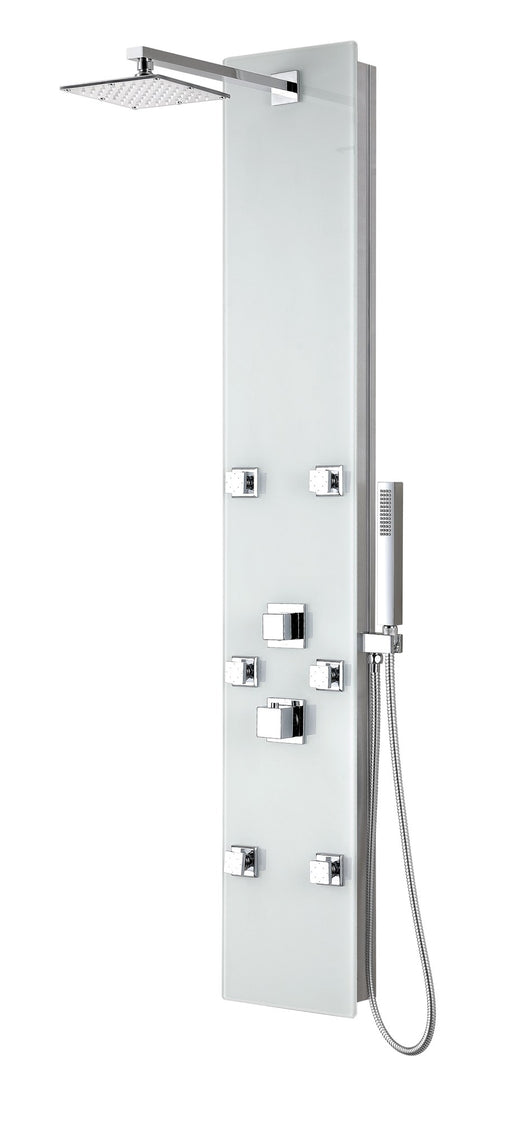 Anzzi SP-AZ029 Rhaus Series 60 in. 6-Jetted Full Body Shower Panel with Heavy Rain Shower and Body Jets and Spray - view 2