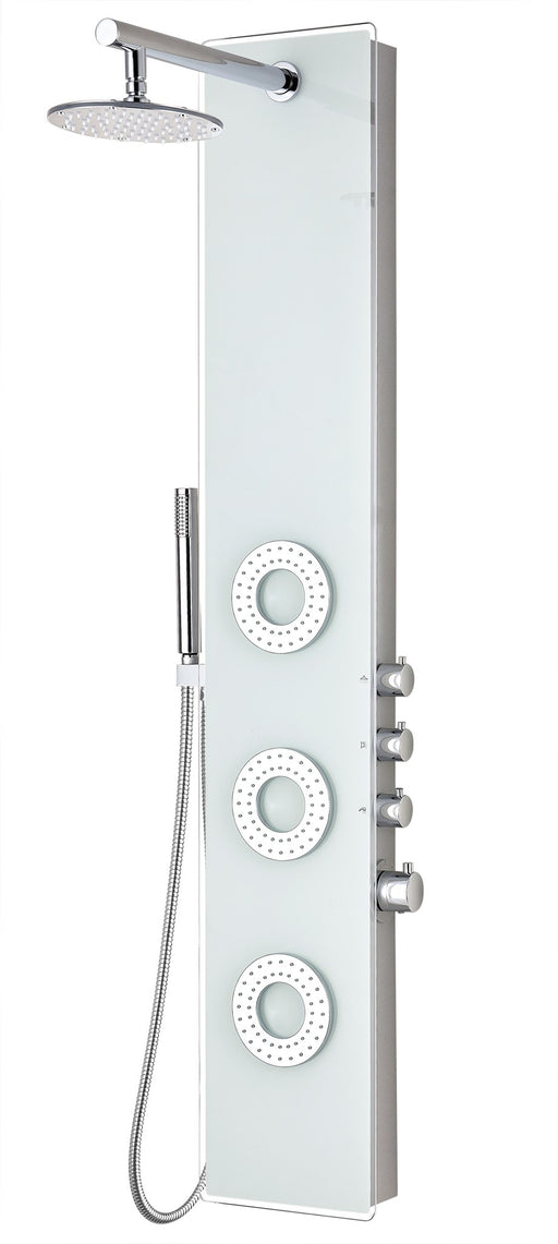 Anzzi SP-AZ031 Lynn Series 58 in. 3-Jetted Full Body Shower Panel with Heavy Rain Shower and Body Jets and Spray - view 2