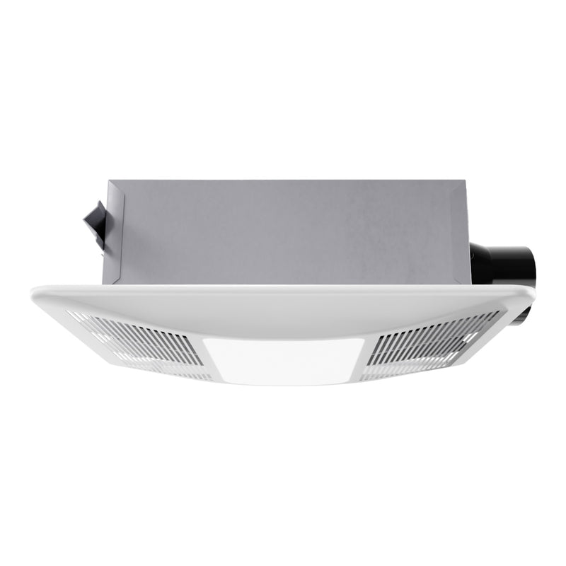 Anzzi EF-AZ106WH Summers Series 100 CFM Ceiling Mount Bathroom Exhaust Fan with LED Light, Humidity Sensor - view 2