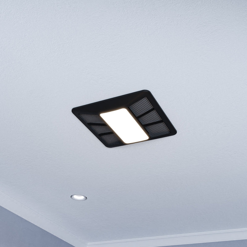 Anzzi EF-AZ106WH Summers Series 100 CFM Ceiling Mount Bathroom Exhaust Fan with LED Light, Humidity Sensor - view 7