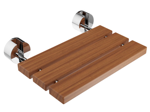SteamSpa Leisure Shower Seat - Brushed Nickel