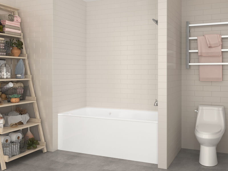 Atlantis Whirlpool 3060SHAR Soho 30 x 60 Front Skirted Air MassageBathtubwith Right Drain - view 6