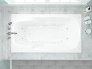 Atlantis Whirlpool 3260EDR Eros 32 x 60 Rectangular Air & Whirlpool Jetted Bathtub with Right Drain - view 4