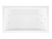 Atlantis Whirlpool 3260VNWL Venetian 60 in. x 32 in. Rectangular Whirlpool Bathtub with Left Side Drain and V-Style Back Jets in Glossy White - view 3