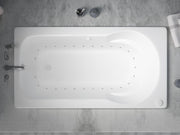 Atlantis Whirlpool 3260ZAL Zepher 32 x 60 Rectangular Air Jetted Bathtub with Left Drain - view 4
