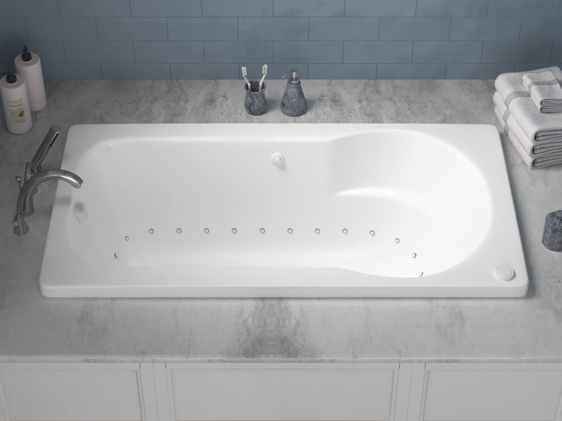 Atlantis Whirlpool 3260ZAR Zepher 32 x 60 Rectangular Air Jetted Bathtub - view 5