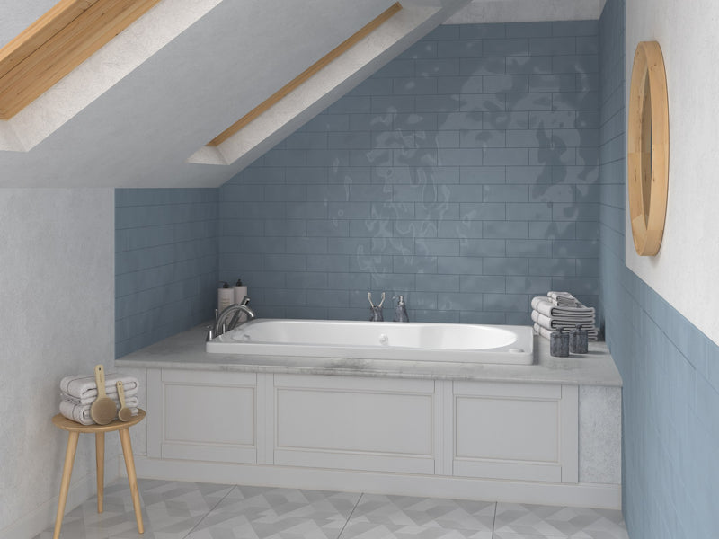 Atlantis Whirlpool 3260ZAR Zepher 32 x 60 Rectangular Air Jetted Bathtub - view 6
