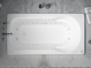 Atlantis Whirlpool 3260ZDR Zepher 32 x 60 Rectangular Air & Whirlpool Jetted Bathtub - view 4