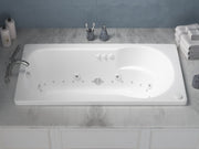 Atlantis Whirlpool 3260ZDR Zepher 32 x 60 Rectangular Air & Whirlpool Jetted Bathtub - view 5