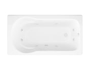 Atlantis Whirlpool 3260ZWR Zircon Series 60 in. x 32 in. Rectangular Whirlpool Bathtub with Right Side Drain and V-Style Back Jets in Glossy White - view 3