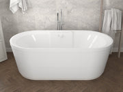 Atlantis Whirlpool 3467RA Royale 34 x 67 Oval Freestanding Air Jetted Bathtub - view 4