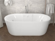 Atlantis Whirlpool 3467RW Royale 34 x 67 Oval Freestanding Whirlpool Jetted Bathtub - view 4