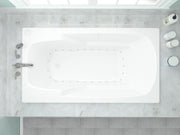 Atlantis Whirlpool 3660EAL Coral Series 59 in. x 36 in. Rectangular Air Bathtub with Left Side Drain and Aromatherapy in Glossy Smooth White - view 4