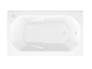 Atlantis Whirlpool 3660MAR Mirage 36 x 60 Rectangular Air Jetted Bathtub with Right Drain - view 3