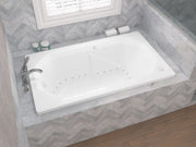 Atlantis Whirlpool 3660MAR Mirage 36 x 60 Rectangular Air Jetted Bathtub with Right Drain - view 6
