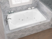 Atlantis Whirlpool 3660MWR Mirage 36 x 60 Rectangular Whirlpool Jetted Bathtub - view 6