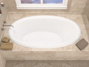 Atlantis Whirlpool 3660PAR Petite 36 x 60 Oval Air Jetted Bathtub - view 4