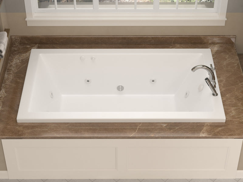 Atlantis Whirlpool 3666VNWR Venetian 36 x 66 Rectangular Whirlpool Jetted Bathtub with Right Drain - view 5