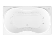 Atlantis Whirlpool 3672WDL Whisper 36 x 72 Rectangular Air & Whirlpool Jetted Bathtub - view 3