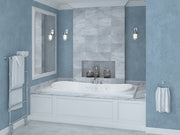 Atlantis Whirlpool 3672WDL Whisper 36 x 72 Rectangular Air & Whirlpool Jetted Bathtub - view 6