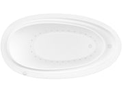 Atlantis Whirlpool 3871BA Breeze 38 x 71 Oval Freestanding Air Jetted Bathtub - view 3