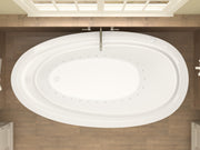 Atlantis Whirlpool 3871BA Breeze 38 x 71 Oval Freestanding Air Jetted Bathtub - view 4