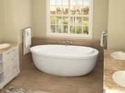 Atlantis Whirlpool 3871BW Breeze 38 x 71 Oval Freestanding Whirlpool Jetted Bathtub - view 6