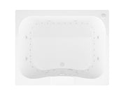 Atlantis Whirlpool 4060NDR Neptune 40 x 60 Rectangular Air & Whirlpool Jetted Bathtub - view 3