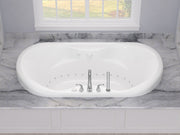 Atlantis Whirlpool 4170IAR Indulgence 41 x 71 Oval Air Jetted Bathtub with Center Drain in White - view 5