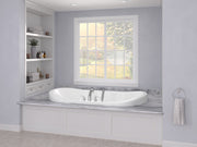 Atlantis Whirlpool 4170IAR Indulgence 41 x 71 Oval Air Jetted Bathtub with Center Drain in White - view 6