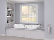 Atlantis Whirlpool 4170IDLX Indulgence 41 x 71 Oval Air and Whirlpool Jetted Bathtub with Center Drain  in White - view 6