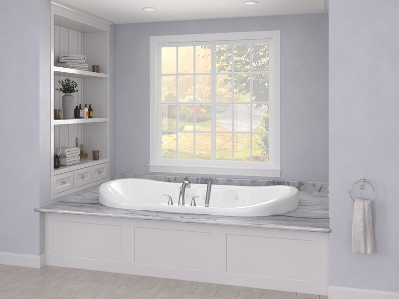 Atlantis Whirlpool 4170IDR Indulgence 41 x 70 Oval Air & Whirlpool Jetted Bathtub - view 6