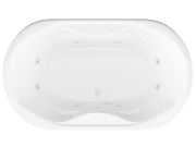 Atlantis Whirlpool 4170IWR Indulgence 41 x 70 Oval Whirlpool Jetted Bathtub - view 3