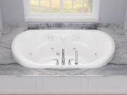 Atlantis Whirlpool 4170IWR Indulgence 41 x 70 Oval Whirlpool Jetted Bathtub - view 5