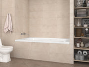 Atlantis Whirlpool 4266PAR Tigers Eye Series 65 in. x 42 in. Rectangular Air Bathtub with Right Side Drain and Aromatherapy in Glossy Smooth White - view 6