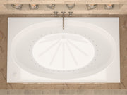 Atlantis Whirlpool 4272VCAR Vogue 42 x 72 Rectangular Air Jetted Bathtub with Center Drain - view 4