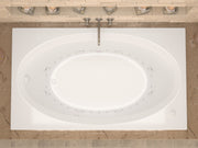 Atlantis Whirlpool 4272VDR Imperial 71 in. x 42 in. Rectangular Whirlpool and Air Bathtub with Right Drain and VS Jets and Aroma in Glossy White - view 4